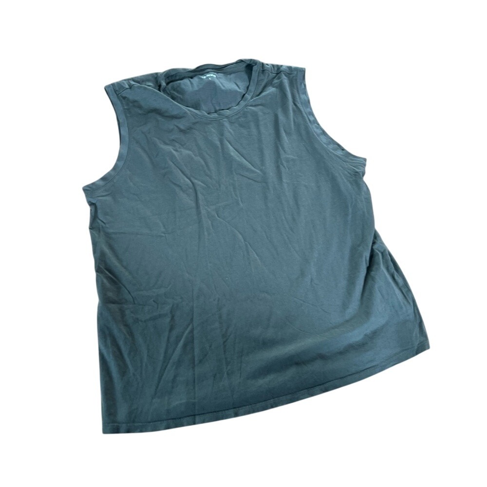 Quince forest green sleeveless‎ tank top